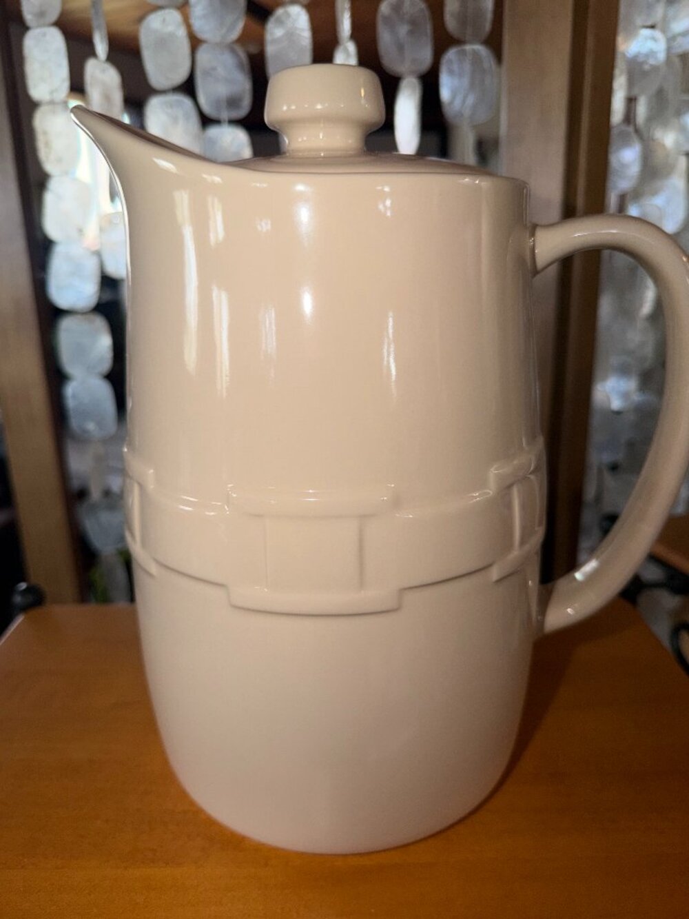 Longaberger Ivory Coffee Carafe NEW